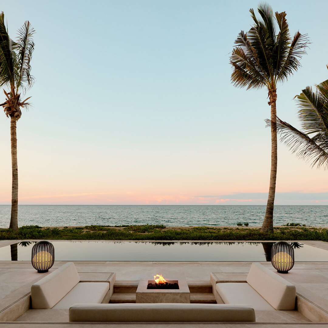 La vue sur la mer de l'hôtel de luxe © AMAN