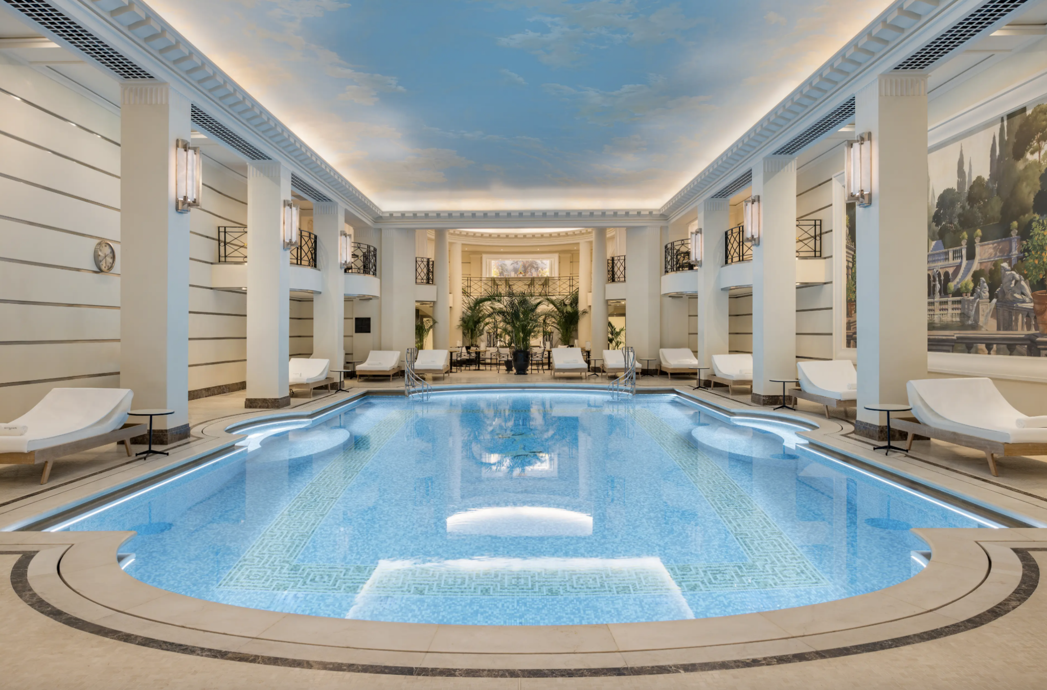 Les plus belles piscines d’hôtels de Paris © Ritz