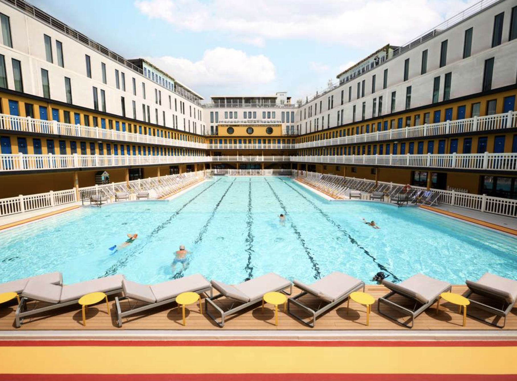 Les plus belles piscines d’hôtels de Paris © Molitor