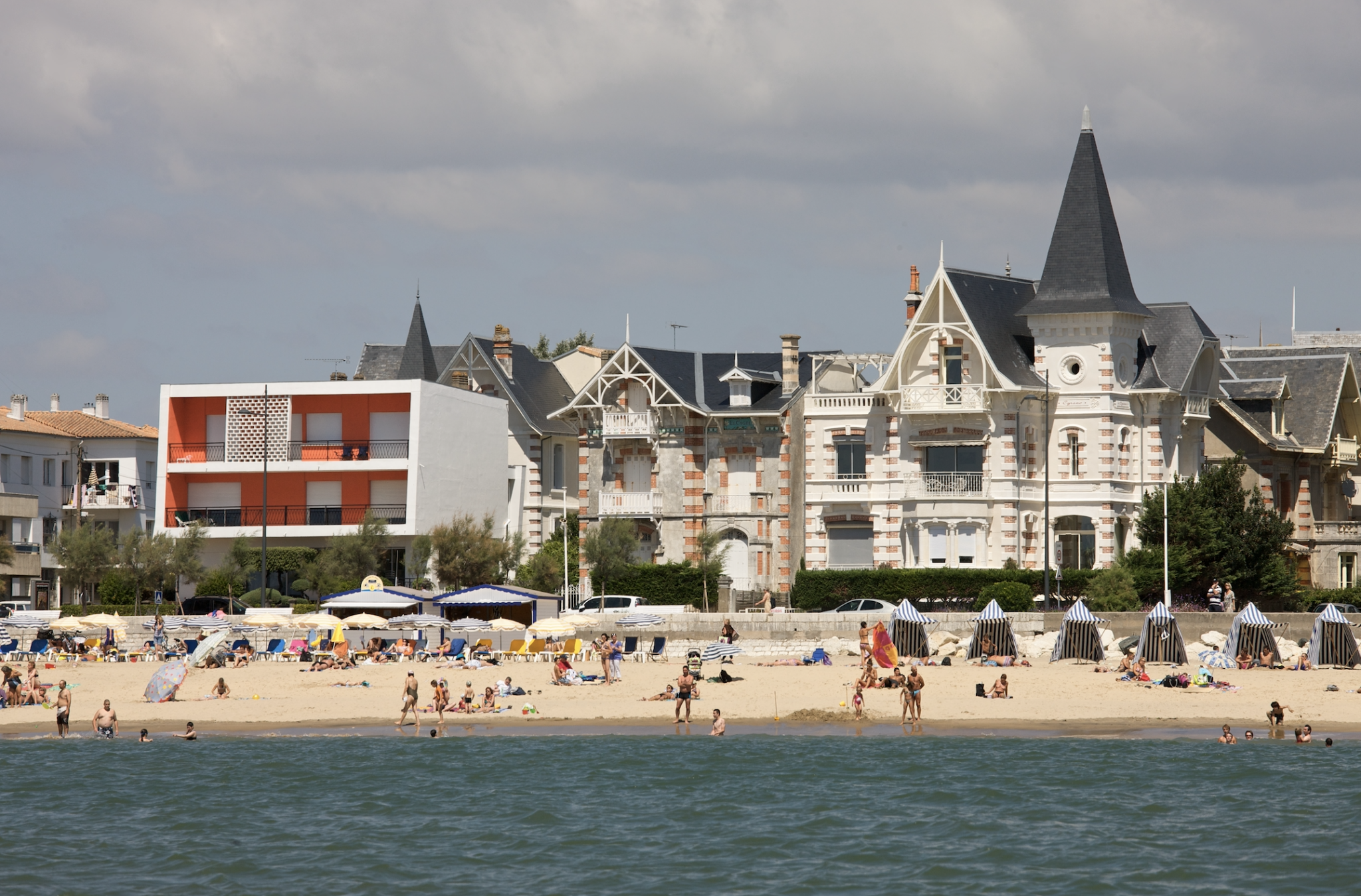 Sur le littoral, les façades Belle Époque rivalisent d'élégance © Office du Tourisme de Royan, M. Chaigneau