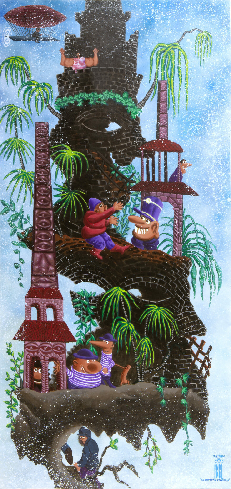 Dirosa Le Château Décomposé © Artist Studio