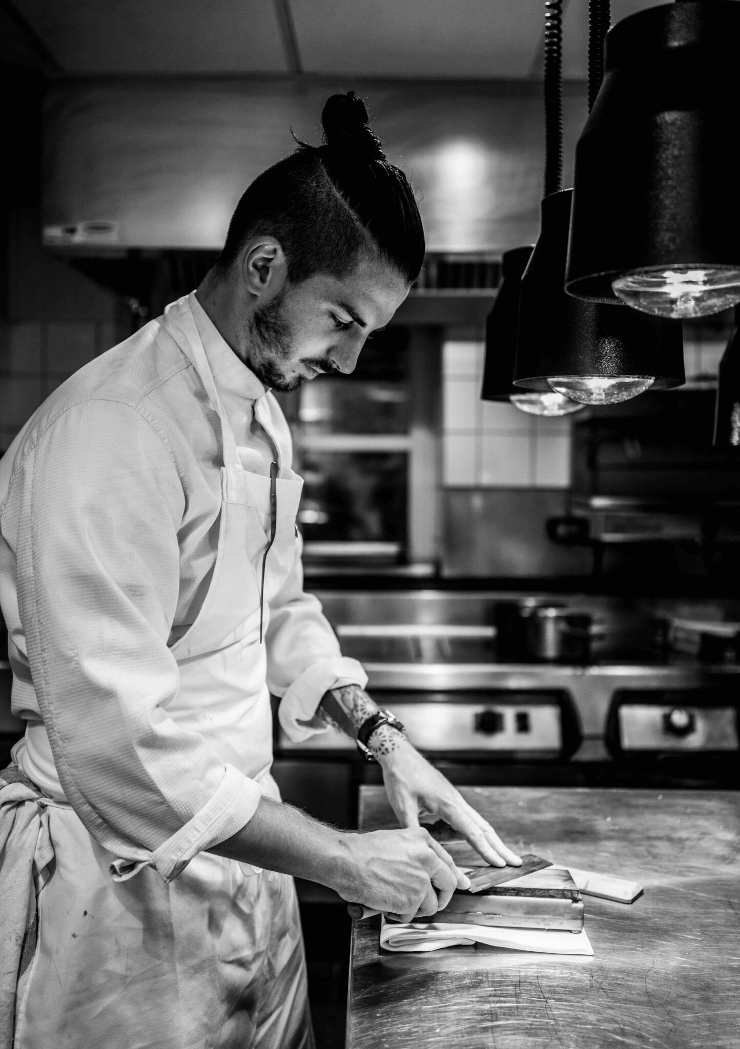 Le chef Charles Coulombeau © La Maison dans le Parc