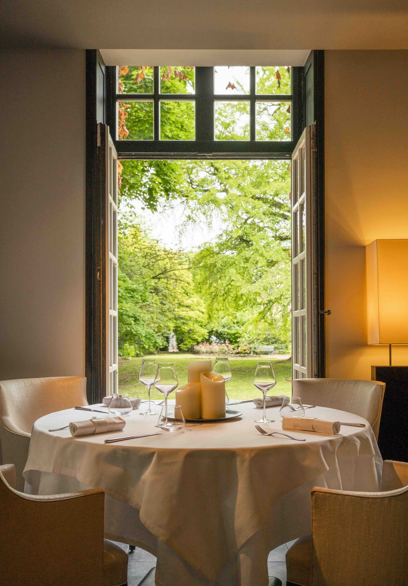 Le restaurant La Maison dans le Parc © DR