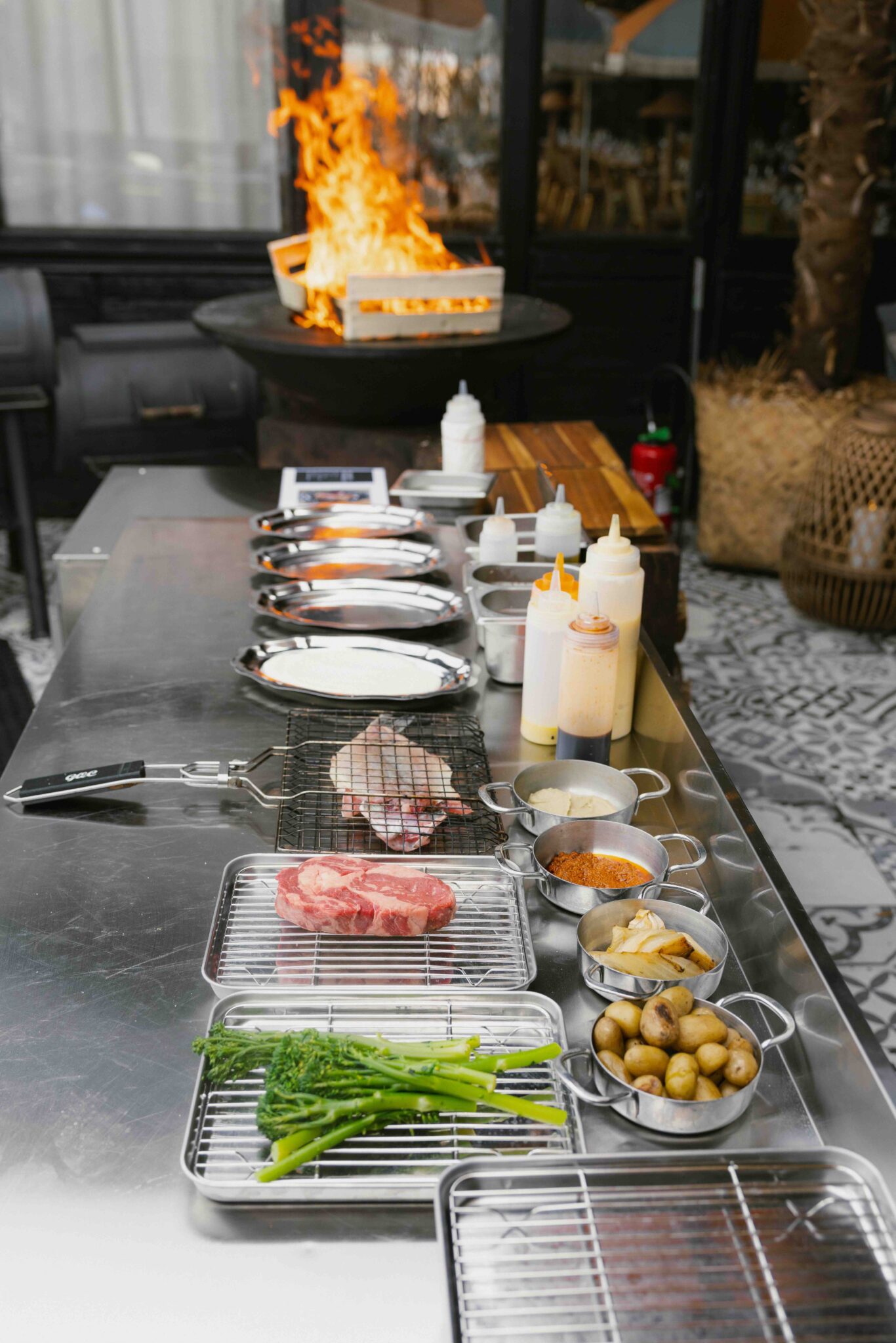 Le restaurant à Saint-Cloud © Cramat