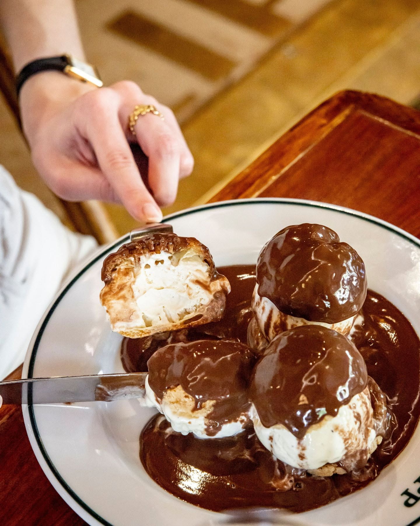 Les profiteroles de la Brasserie Lipp © Brasserie Lipp