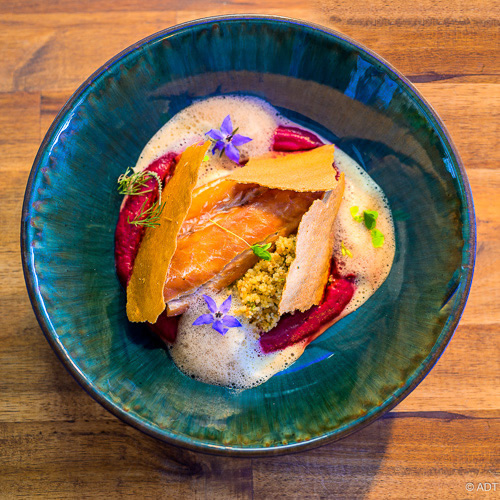 L'assiette ambroise voreux du chef © La Cabane à Matelot