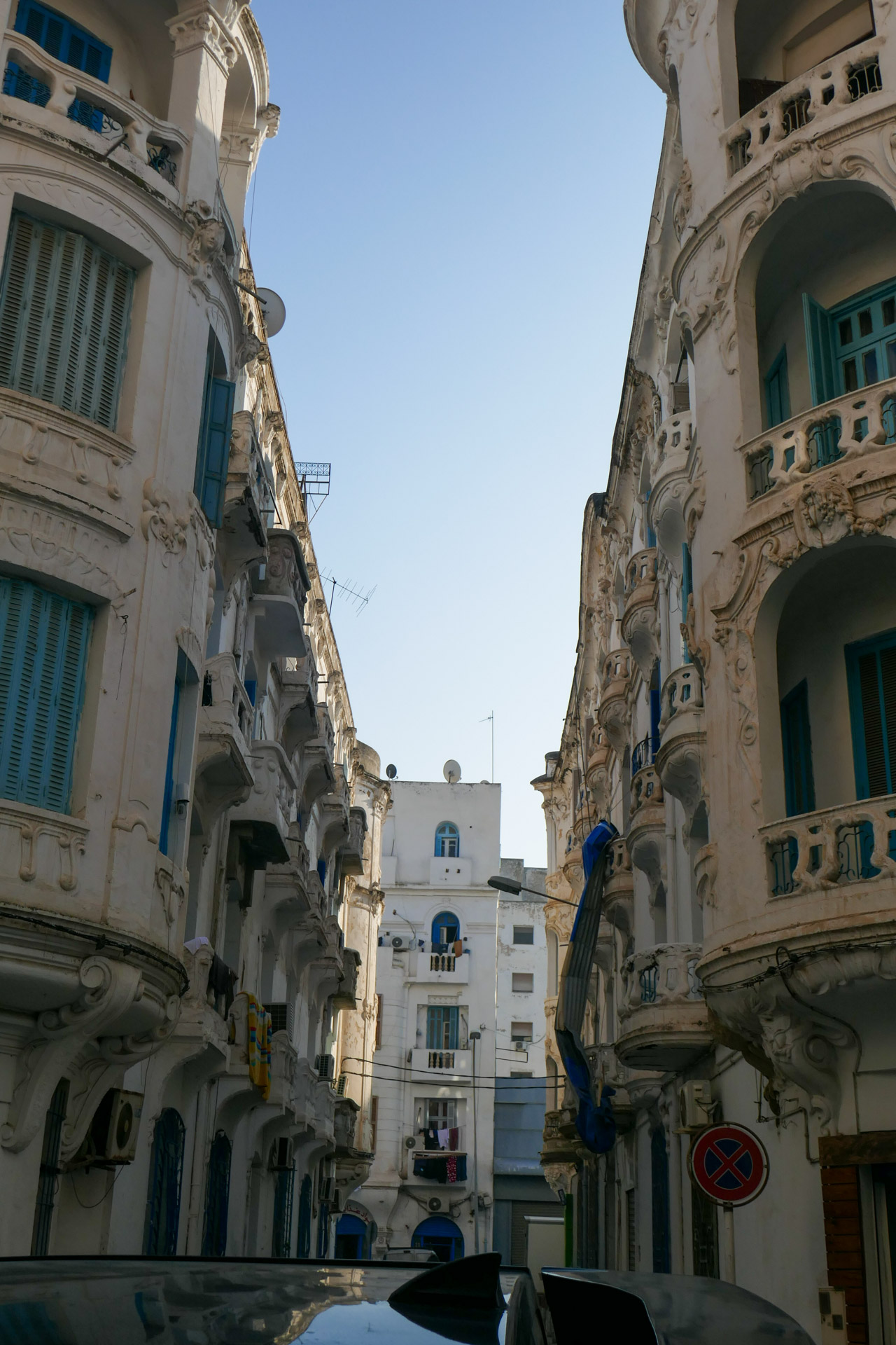 Le 40, rue Oum Kalthoum à Tunis © Pierre Gunther