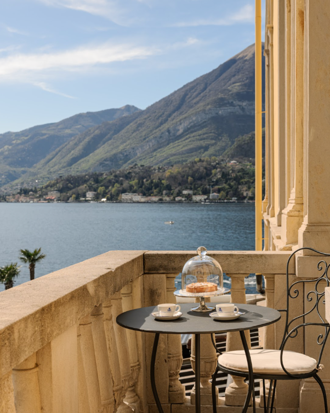 Les plus beaux hôtels du Lac de Côme, la vue depuis la suite Kennedy au Grand Hôtel Villa Serbelloni © Grand Hôtel Villa Serbelloni