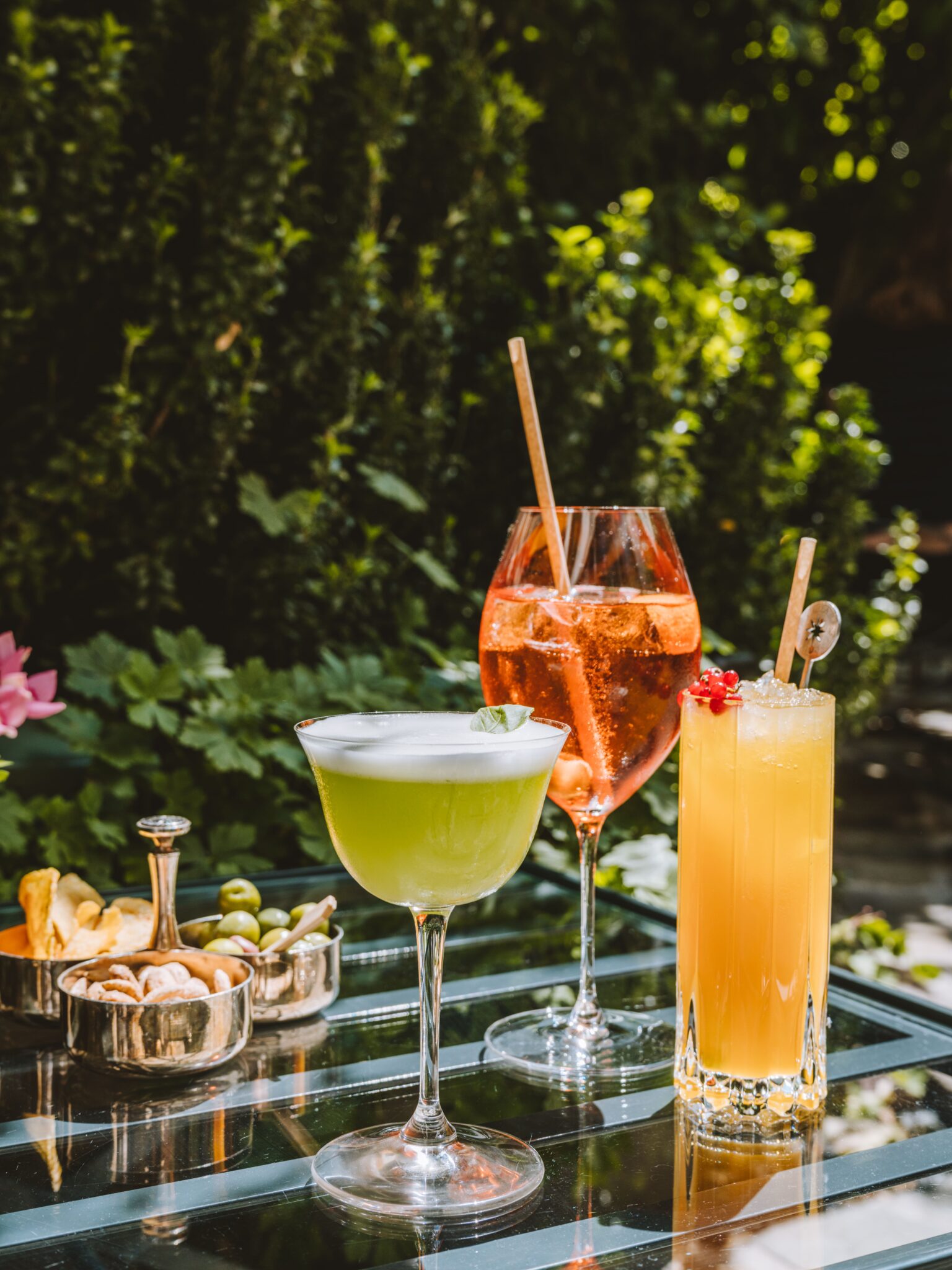 Les cocktails de l'hôtel Bvlgari © DR