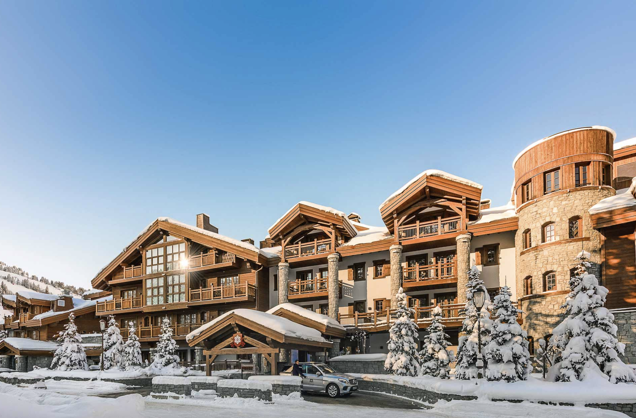 L'Apogée, un des plus beaux hôtels de Courchevel © L'Apogée Courchevel