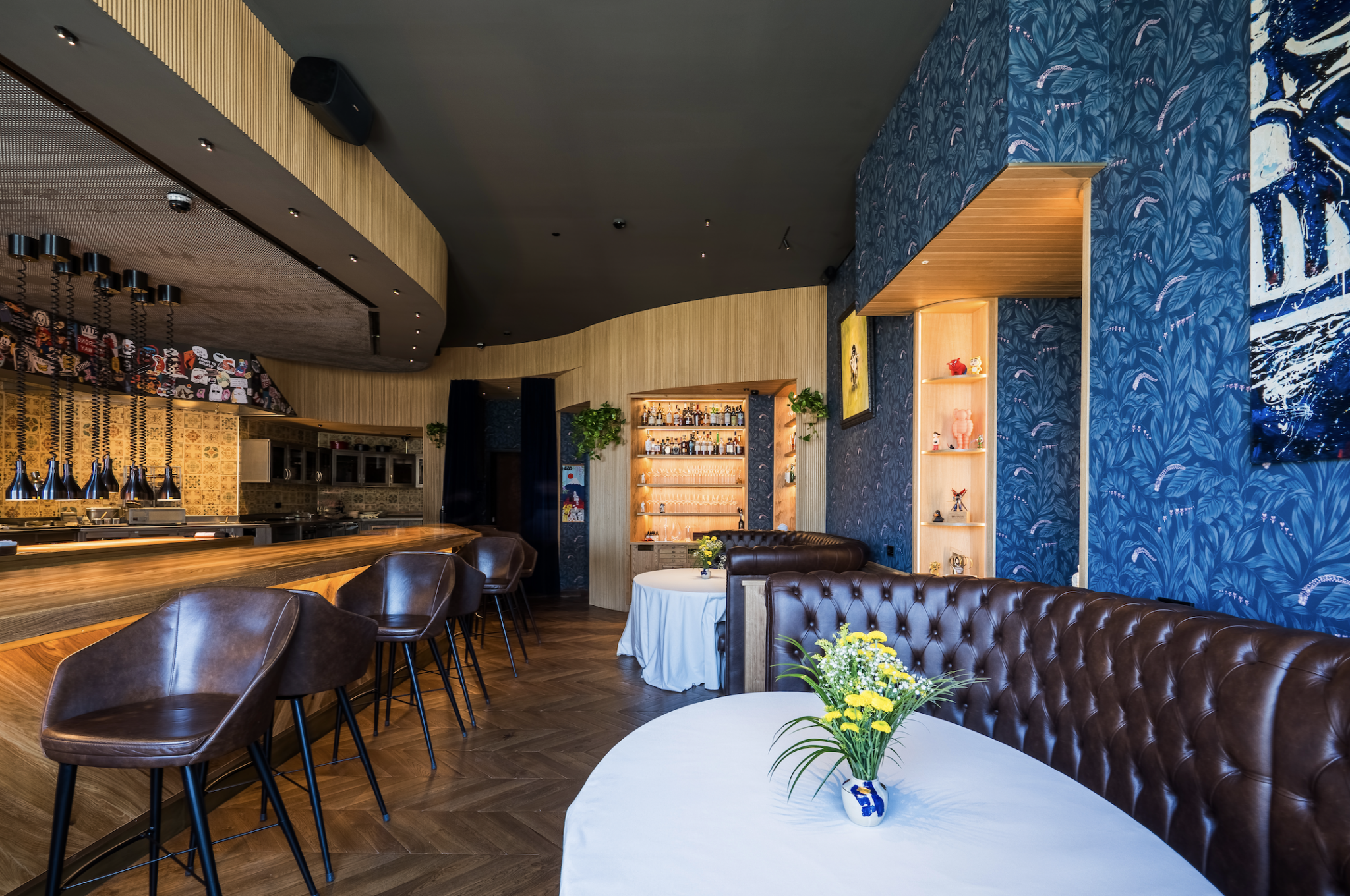 Le restaurant Amelia by Paulo Airaudo, à l'Hôtel María Cristina © Marta Lopez De Cervantes Villarrubia
