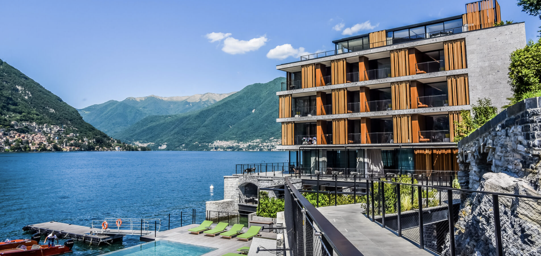 Un des plus beaux hôtels du Lac de Côme © Il Sereno Lago di Como