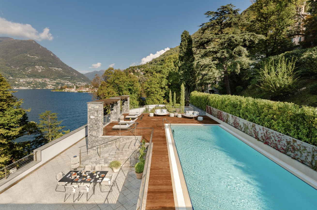 La terrasse de la Panoramic Suite © Mandarin Oriental, Lago di Como