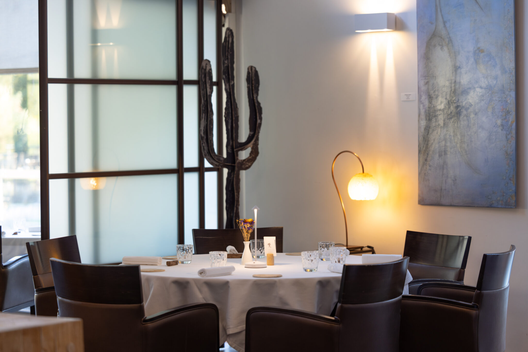 Le restaurant L'Olivier © DR