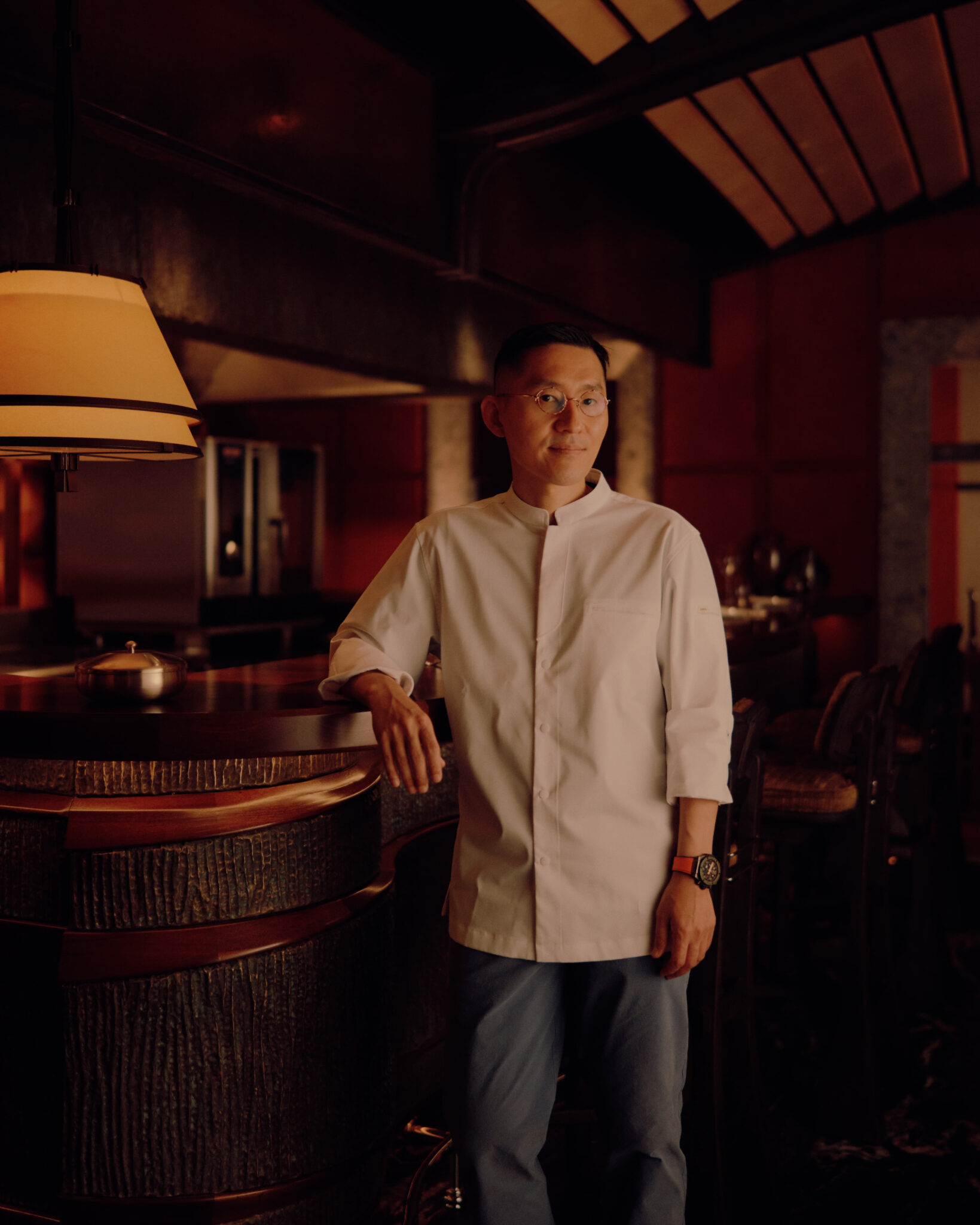 Le chef Mingoo Kang © William Jess Laird