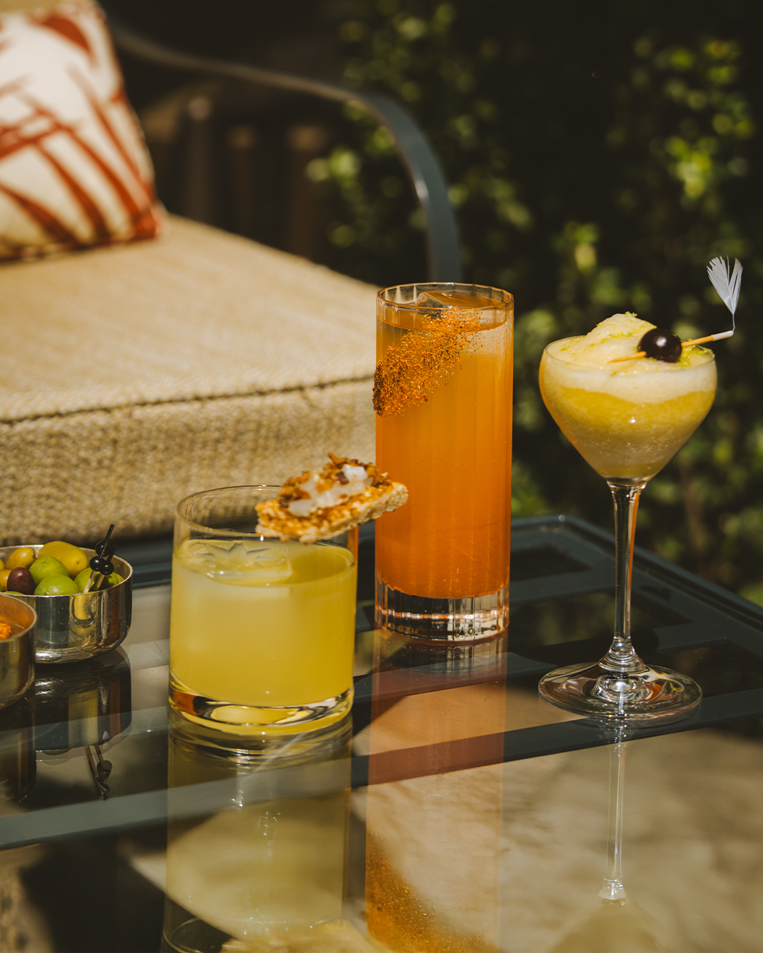 Les coktails de l'hôtel Bvlgari © Joann Pai