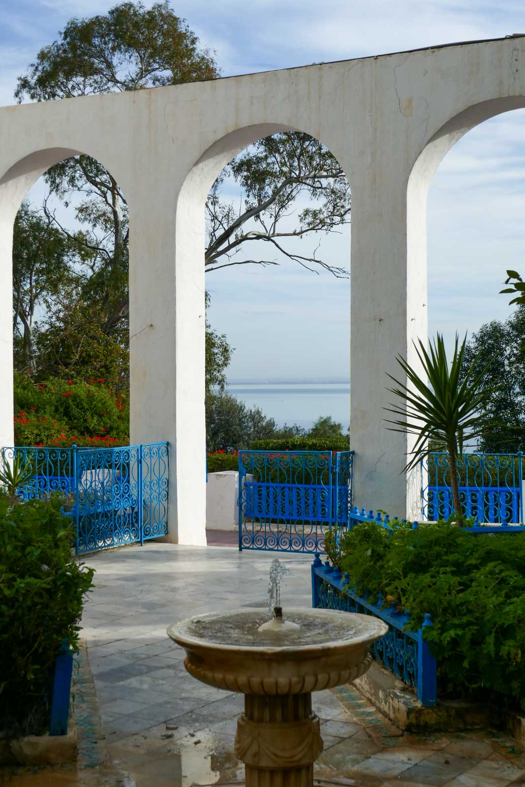 Le palais du baron d'Erlanger à Tunis © Pierre Gunther