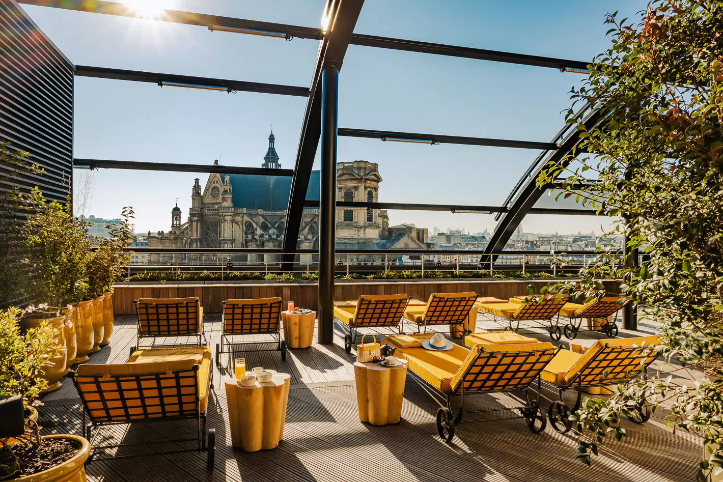 Le rooftop de l'hôtel © Madame Rêve