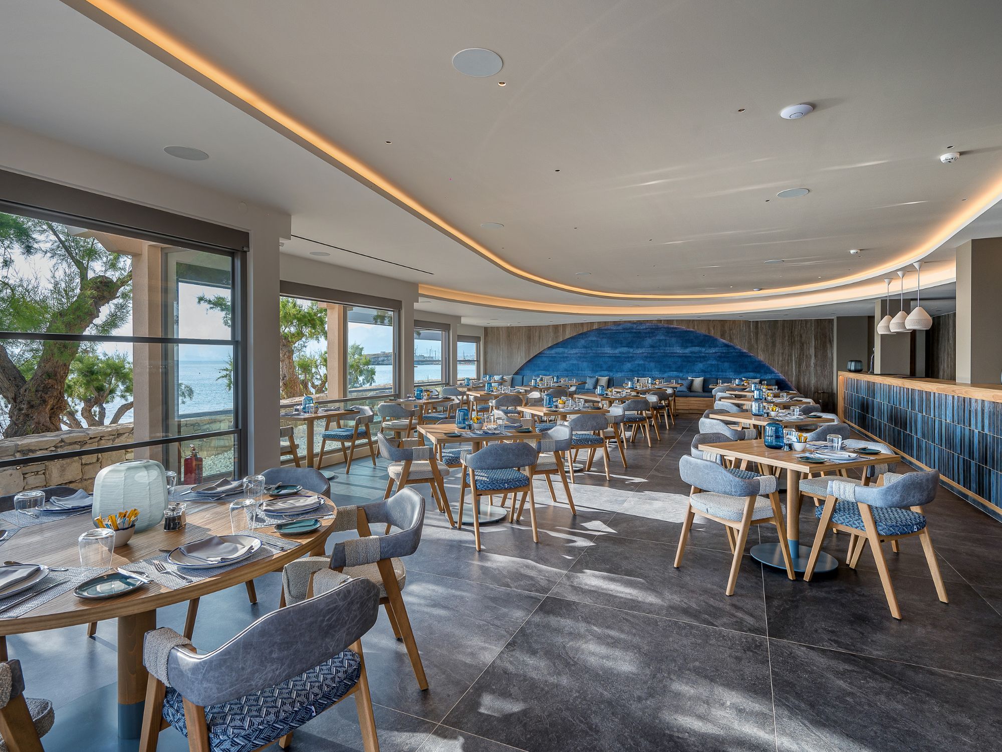 Un restaurant du resort © Creta Maris Resort