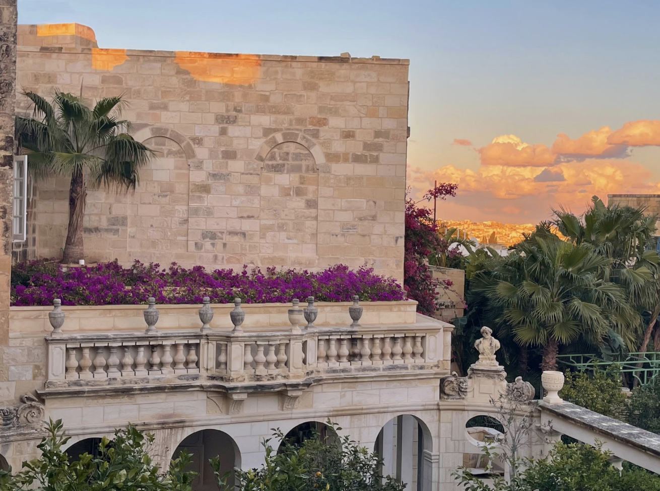 Le sunset sur l'hôtel © DR