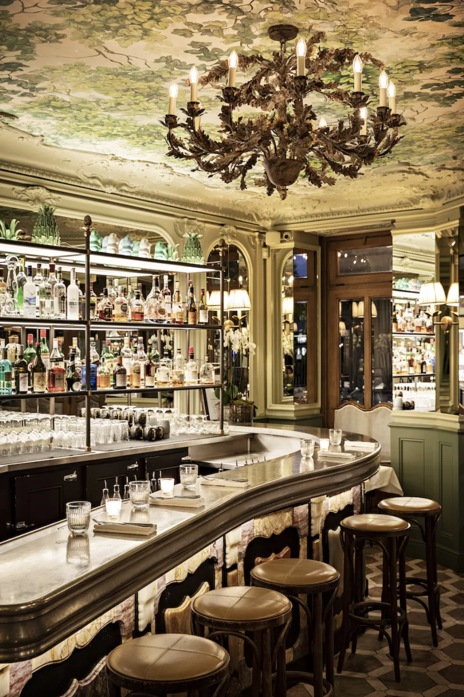Les plus beaux comptoirs de restaurants à Paris © Le Chardenoux