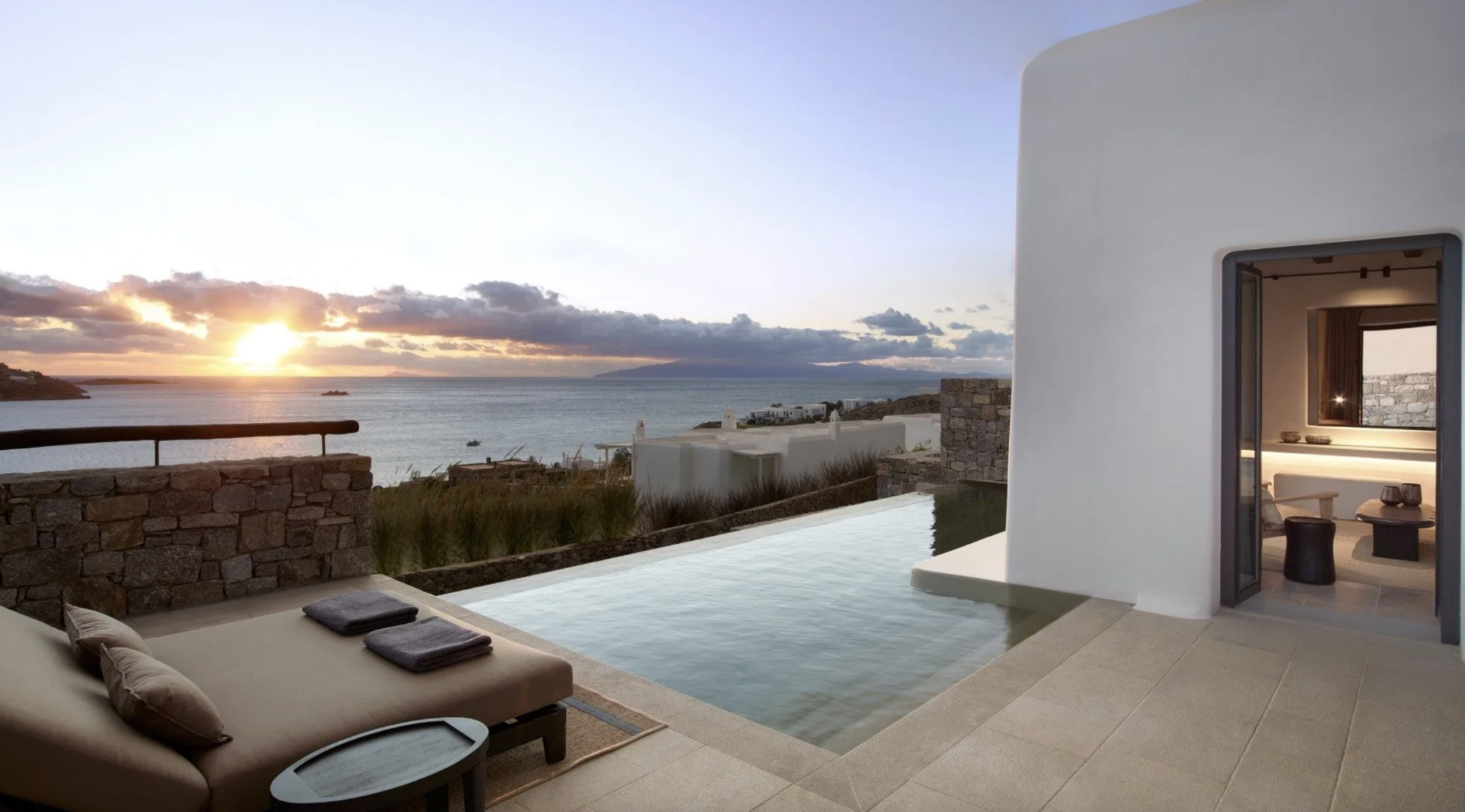 Les plus beaux hôtels pour organiser son mariage en Europe © Kalesma Mykonos