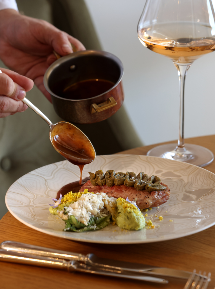 Le restaurant © Domaine de Rochebois