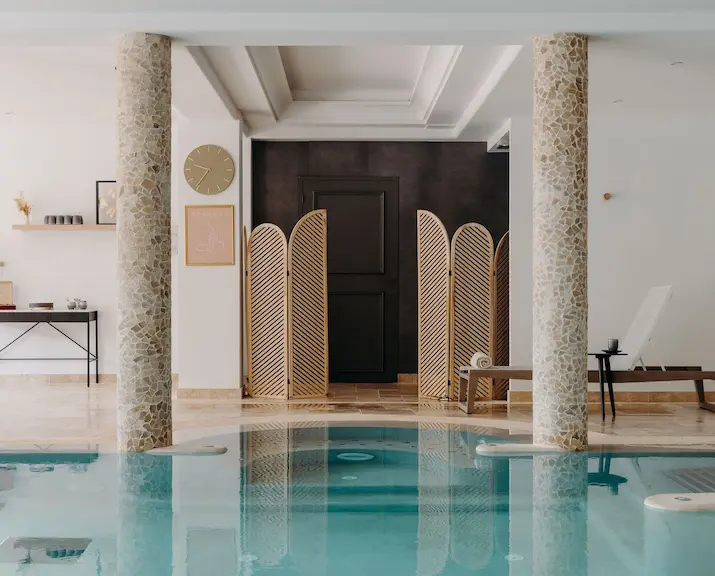 Le spa Nuxe © Domaine de Rochebois