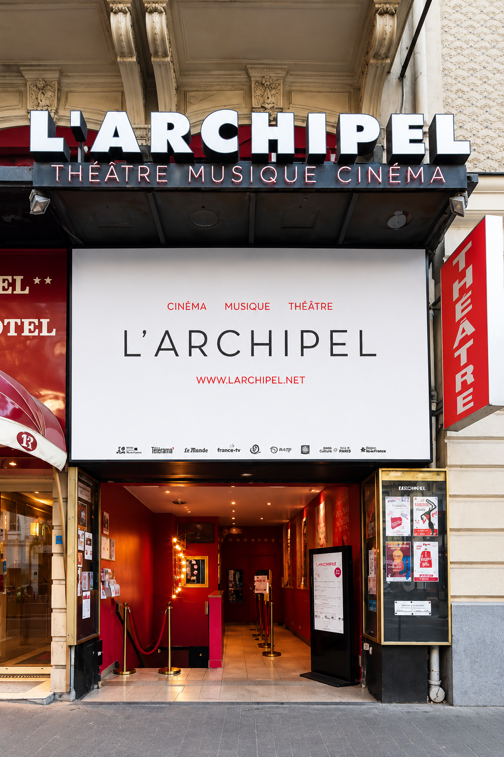 L'Archipel, de café-concert à cinéma musical © DR