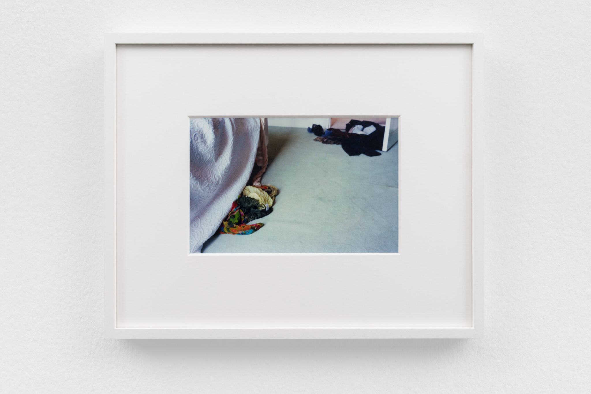 Annie Ernaux & Marc Marie, Bedroom, End of May — Beginning of June, 2003, C-Print, Courtesy the artists and Galerie Isabella Bortolozzi, Berlin / Courtesy Art Basel