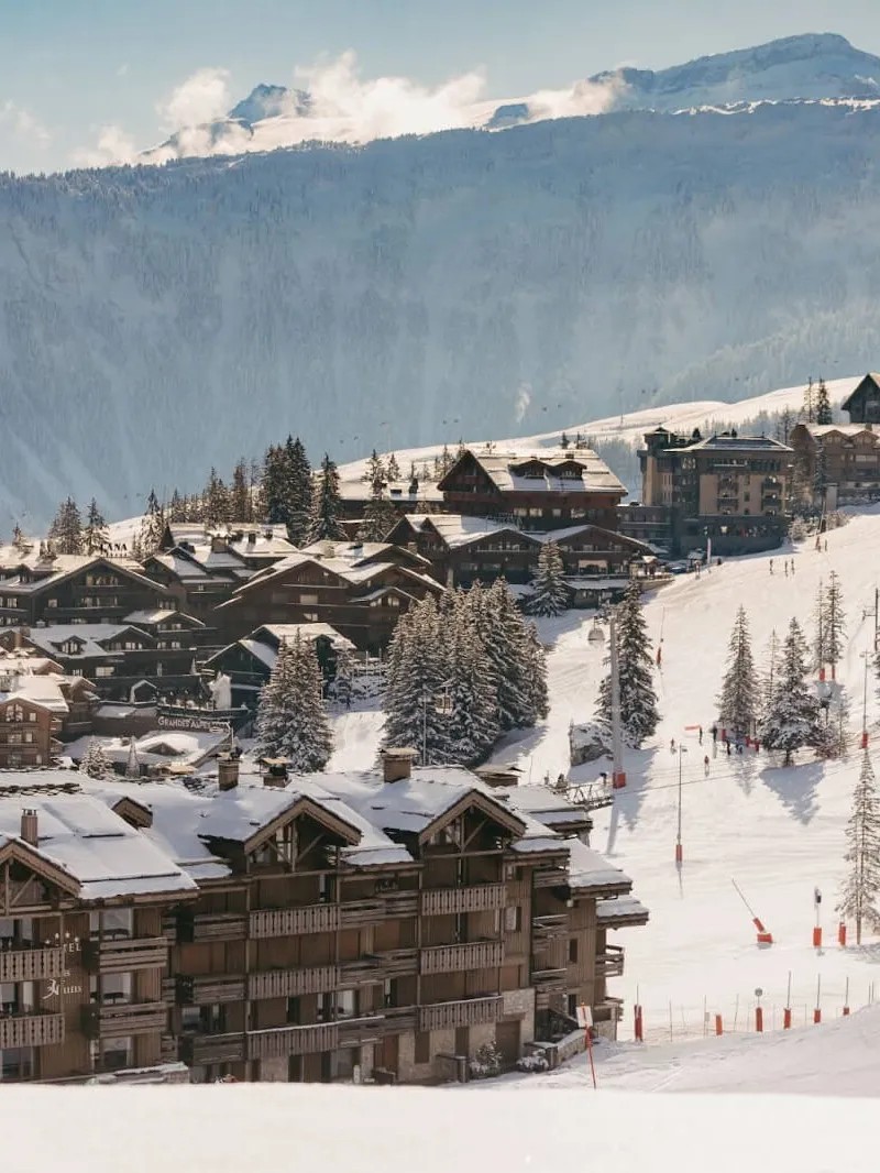 La piste de Bellecôte © Fouquet's Courchevel